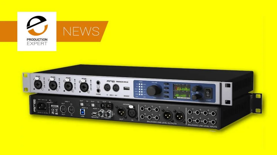 RME Fireface UCX インターフェース RME